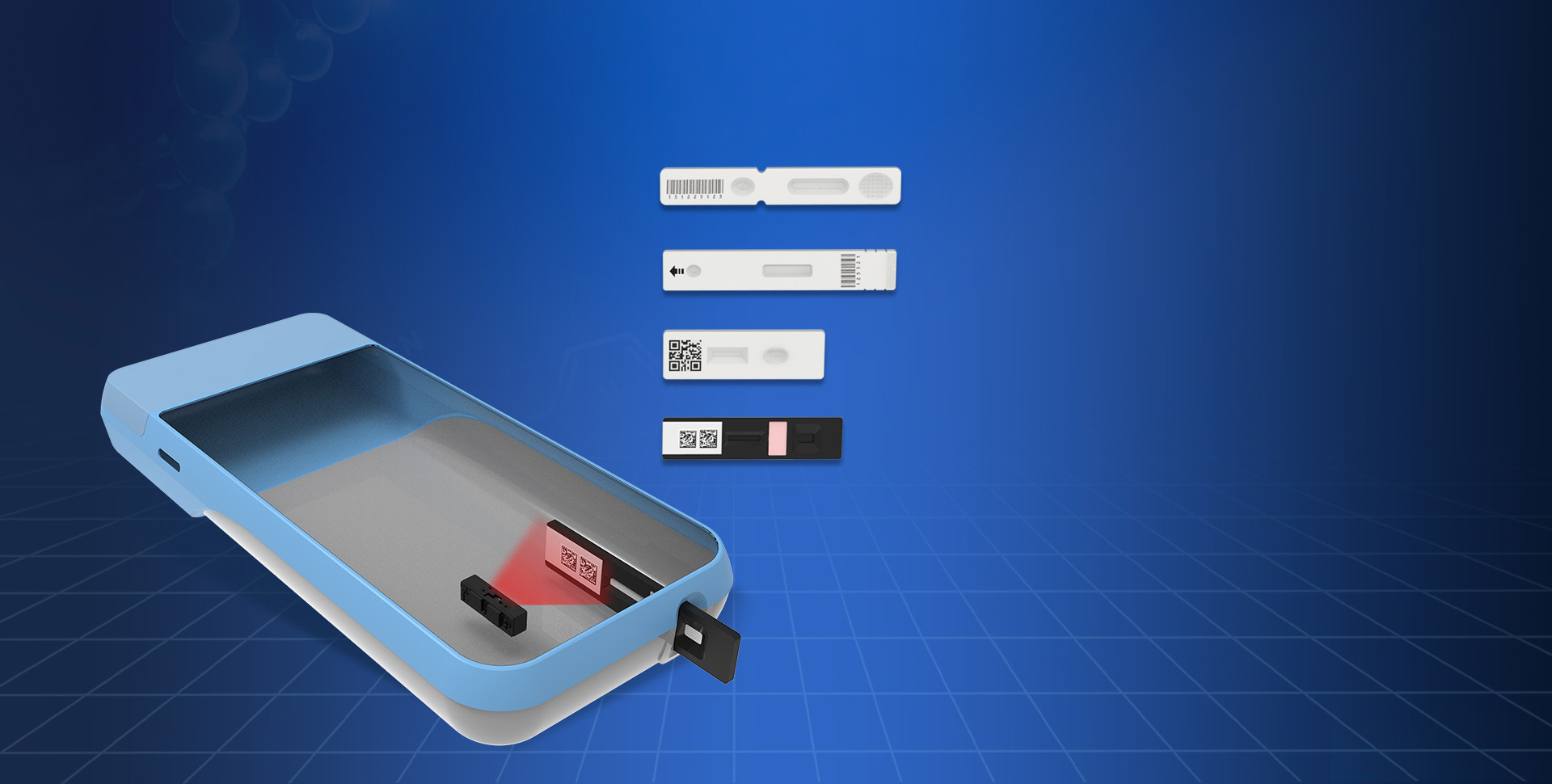 專為POCT應(yīng)用而生
兼容多種測試棒條碼識別