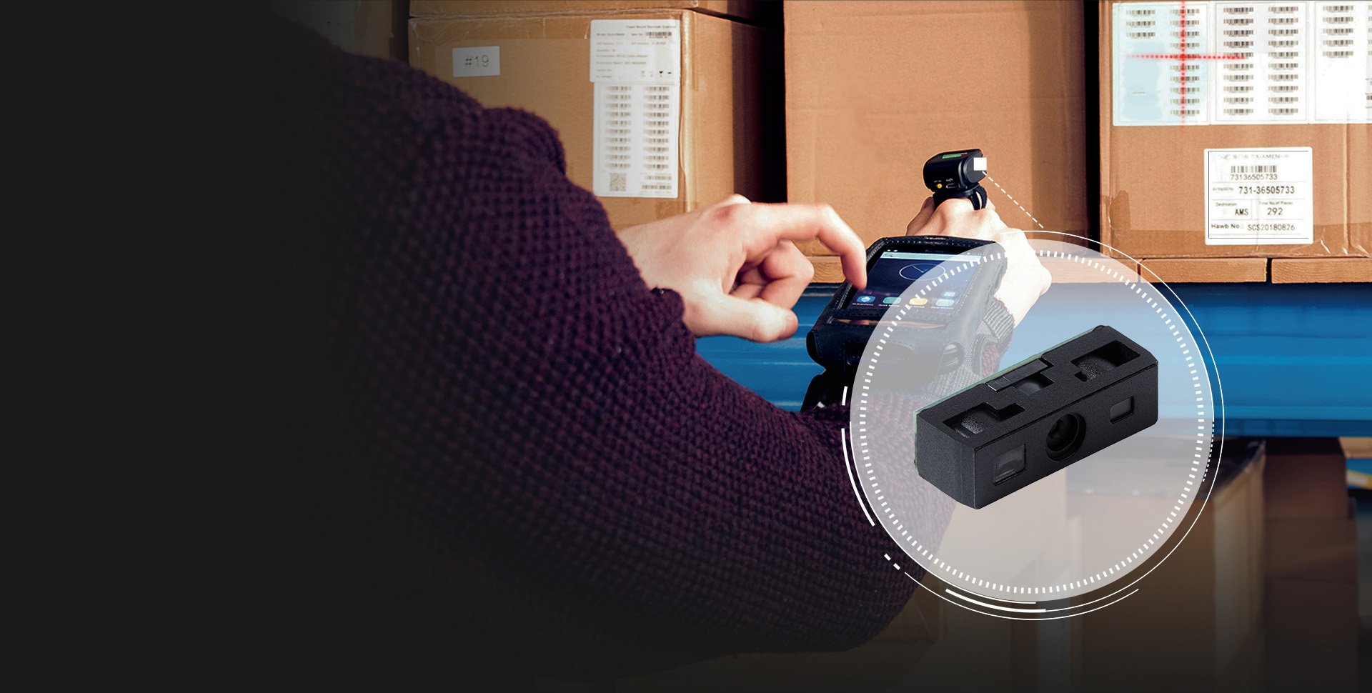 清晰的紅色激光瞄準(zhǔn)
白色LED照明