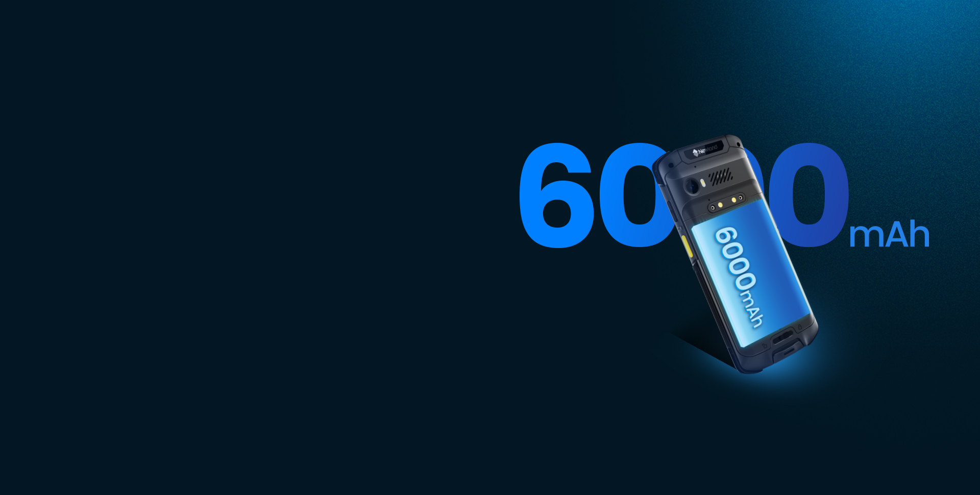 6000mAh超大容量鋰電池
支持快充  護航持續作業