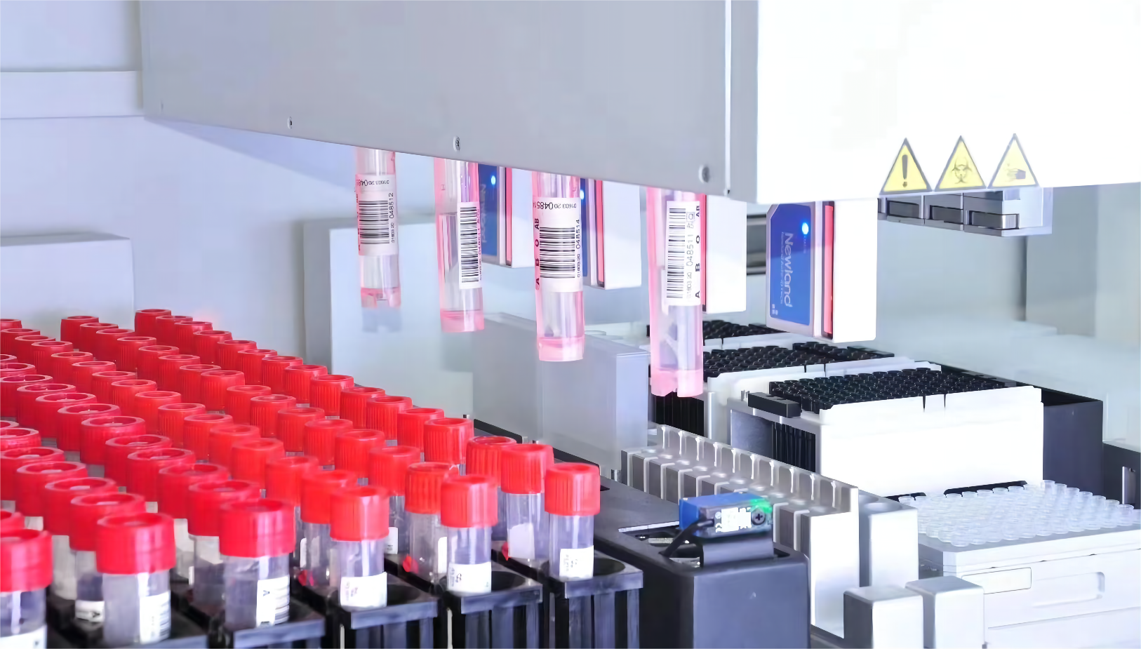 高通量IVD分析設備樣碼高效采集			