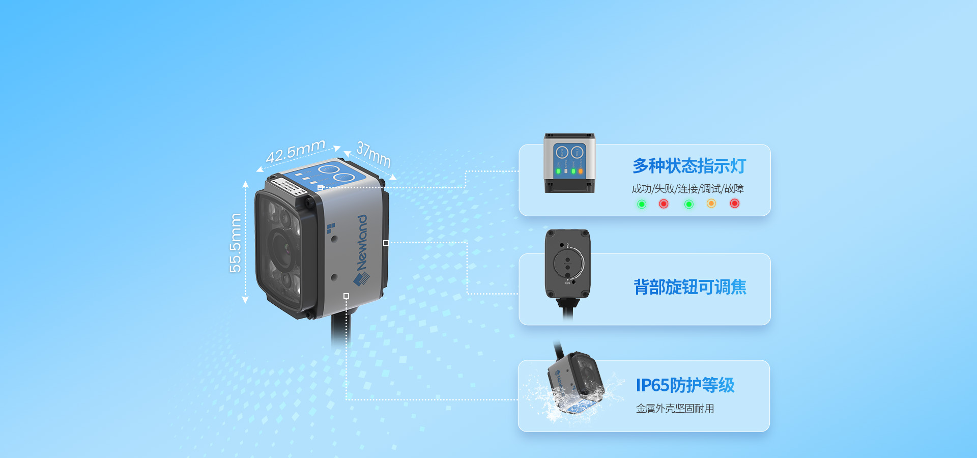 緊湊機身 穩定可靠結構設計