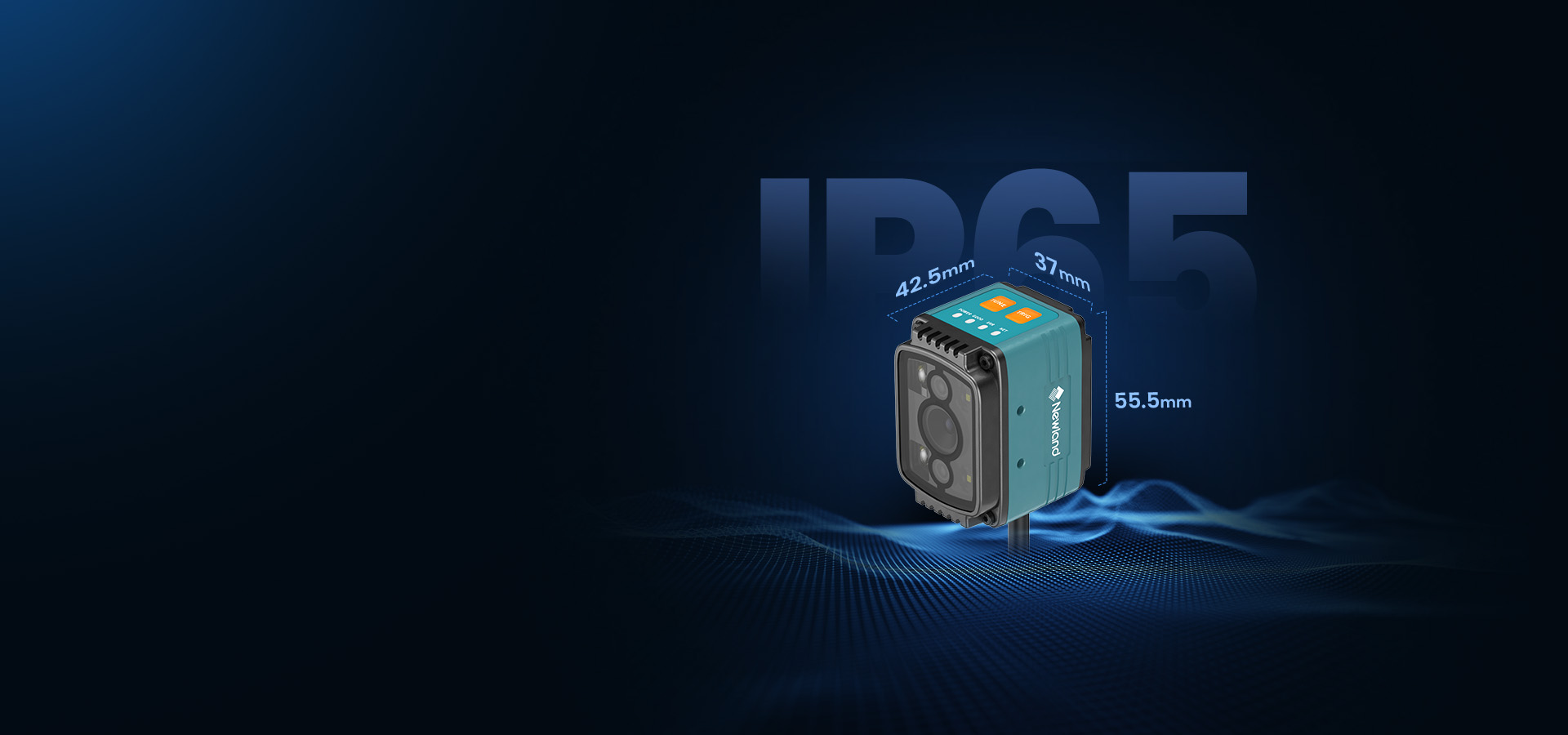 緊湊小巧
IP65工業級防護
